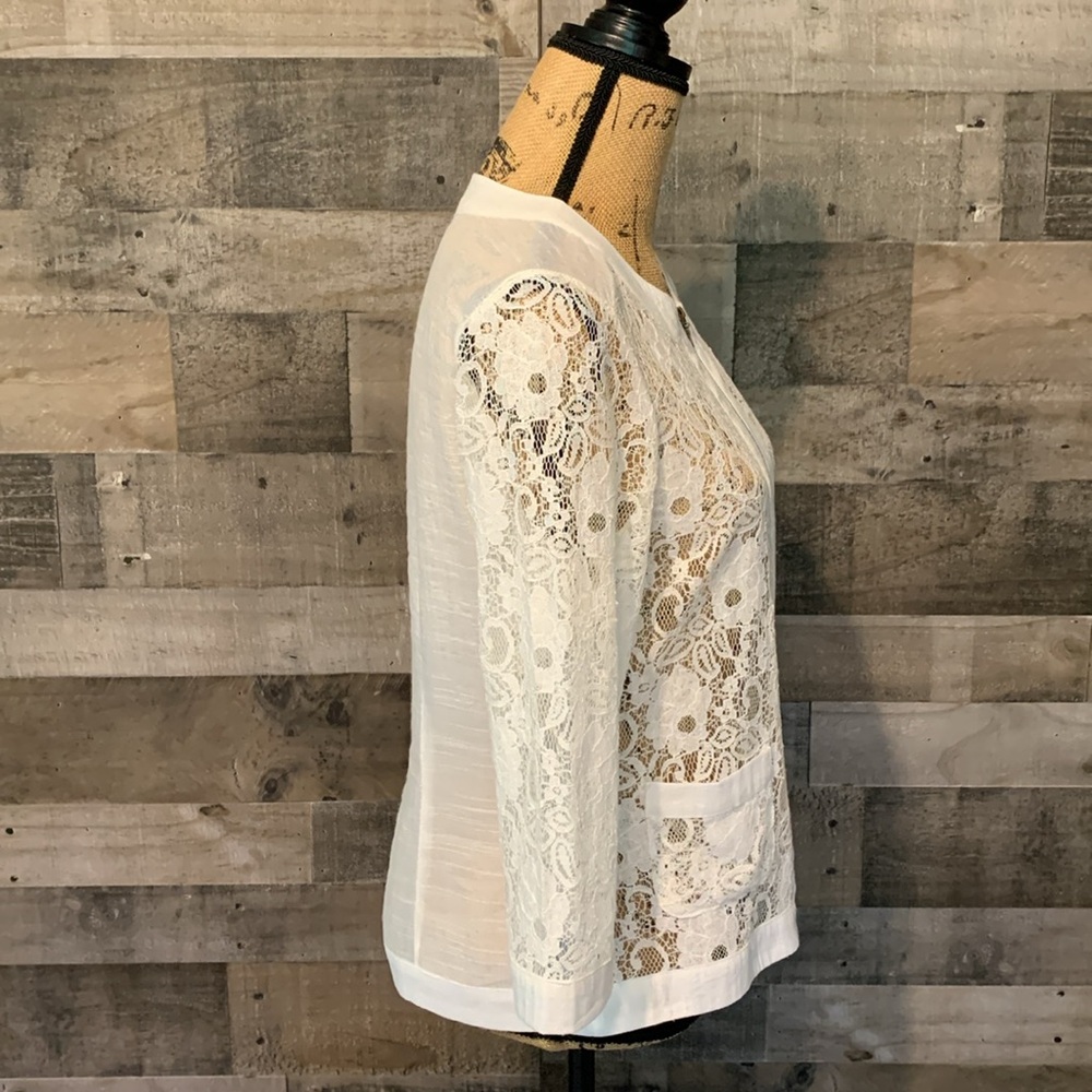 Spense Lace Jacket Size M - Picture 3 of 16